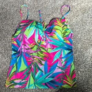 Victoria’s Secret tankini top with built-in bra and underwire